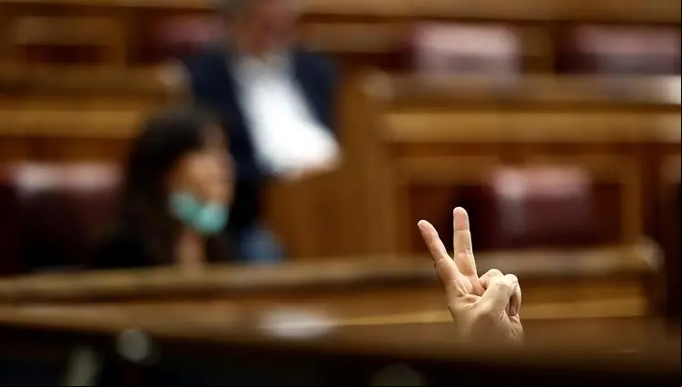 congreso gesto votación