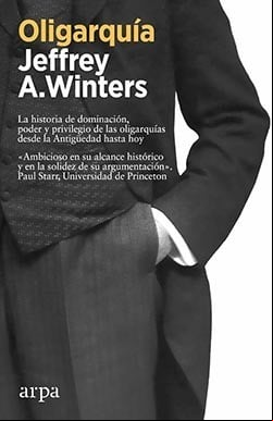 Portada del libro ‘Oligarquía’