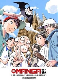 cartel MANGA BARCELONA urasawa_A3